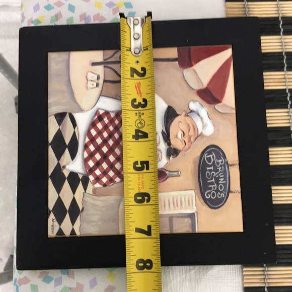 Bruno’s Bistro Wall decoration 8”X8” - Picture 7 of 7